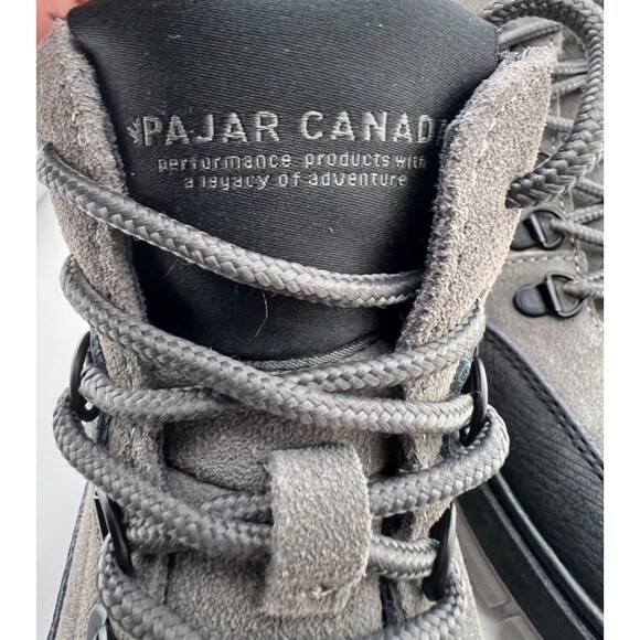 NIB Pajar Cascais Women's US 7.5 Lace Up Winter Boot Shoes Waterproof Dark Grey - Picture 5 of 12